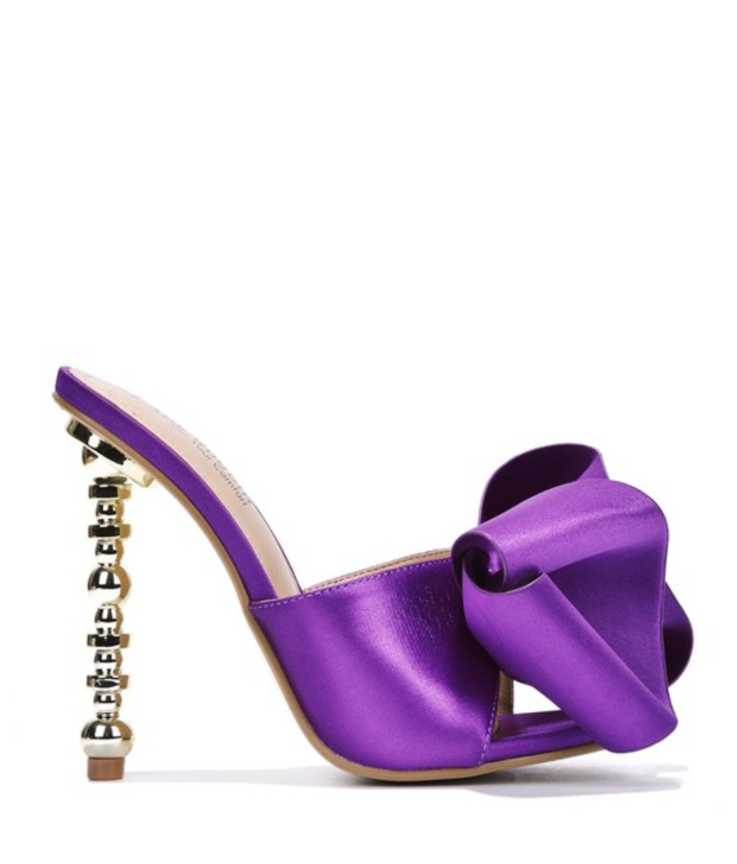 Annabelle Satin Bow Heels