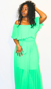 Portia Green Jumpsuit